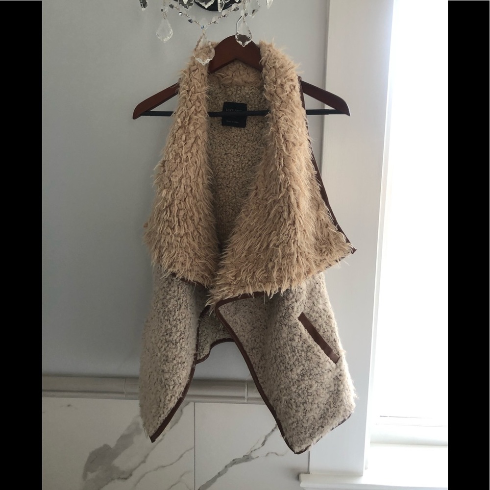 Cozy Sherpa vest